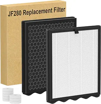 JF280 Replacement Filter Compatible with Jafanda JF280 Air Purifier, 2 Pack