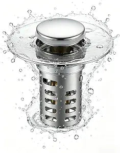Bathroom Sink Stopper, Universal Stainless Steel Replacement