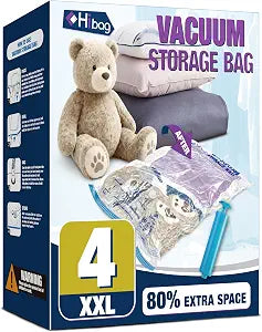 XXL Jumbo Vacuum Seal Storage Bags Extra Large for Clothing Bedding