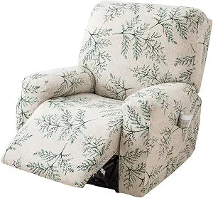 Eco-Ancheng Recliner Slipcovers 4-Pieces Lazyboy Recliner Covers Recliner Couch Covers Recliner Chair Cover Non Slip Reclining Slipcovers with Storage Pockets Furniture Protector for Living Room,14