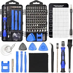 STREBITO Precision Magnetic Screwdriver Set 124-Piece Electronics Tool Kit