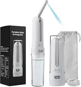 Electric Portable Bidet for Bathroom & Home Daily Use, White