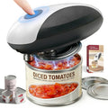 Electric Can Opener, USB-C Rechargeable Automatic Can Opener with Smooth Edge, One-Touch Operation, Magnetic Lid Hold, Easy Kitchen Gadget for Seniors, Fits Most Can Sizes