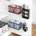 Cabinet Door Organizer Set for Lids and Straws, 4-Piece
