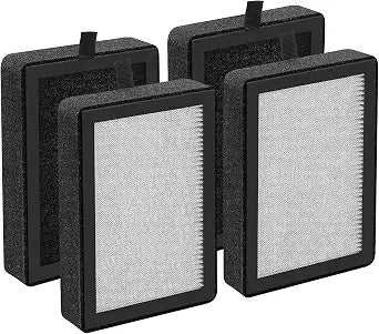 4 Pack LV-H128 Replacement Filter For LEVOIT LV-H128 Air Purifiers