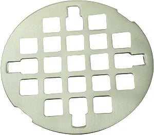 Westbrass Casper Snap-in Shower Strainer, Satin Nickel, D318-07