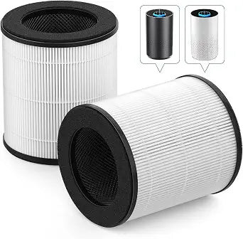 ZQA-4000C Replacement Filter Compatible with VNIUP/ADTARK/Hopmirth ZQA-4000C and Fancybark ZQA-4000A Air Purifier, 3-in-1 HEPA 14 Filtration System, 2-Pack