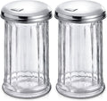 Set of 2 Glass Sugar Container for Sugar and Creamer Set 12 Oz