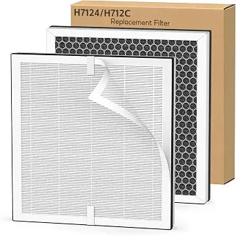 2-Pack H7124 Filter Compatible with GoveeLife H7124 & H712C Air Purifier