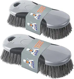 MR.SIGA Multi Purpose Heavy Duty Scrub Brush - Pack of 2