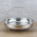 EIKS Stainless Steel Mesh Steamer Basket (8.0" Diameter)