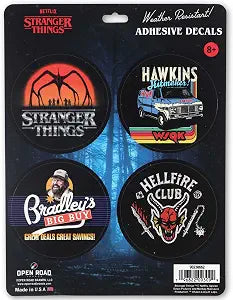 Stranger Things Iconic Adhesive Vinyl Decal Pack
