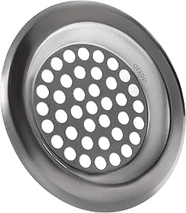 Stainless Hair Catcher, Drain Sink Strainer, Bathroom Drain Protector, Bathroom Drain Catcher 3", Drain Hole Cover