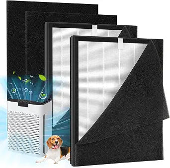2 Pack KJ190L Filter Replacement For MOOKA KJ190 KJ190L KJ190H Air Purifier