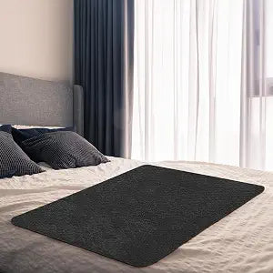 54 x 34 Inch Couple Waterproof Mat Lover Adult Blanket, Black, 1 Pcs