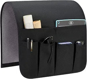 Remote Control Holders for Armchairs, Couch Caddy with Non-Slip Backing