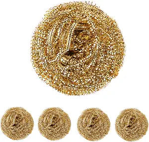 5 Pack Soldering Iron Tip Cleaner, Solder Tip Cleaning Brass Wire for Soldering Station, Interchangeable Solder Tip Cleaning Wire