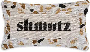Tov Furniture Shmutz Jacquard Cotton Pillow