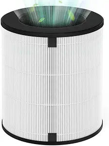 1-Pack LV-H133 Replacement Filter Compatible with LV-H133 Purifier, Part Number LV-H133-RF, 3-in-1 Filtration System