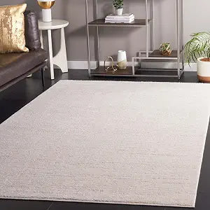 Safavieh Revive Collection Area Rug - 2'7" x 5', Ivory, Solid Design, Non-Shedding & Easy Care, Ideal for High Traffic Areas in Living Room, Bedroom, Dining (REV114A-3)