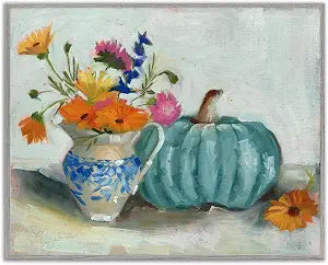 Autumnal Botanicals Still Life, 16 x 20 Inch Framed Gicle Print