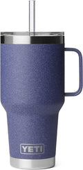 YETI Rambler 35 oz Tumbler with Handle - Insulated Water Cup with Straw Lid