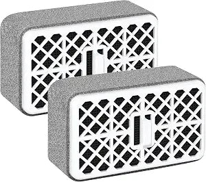 Deodorizer Filter Cartridge Compatible with TOTO THU6474-01 THU6474#01 THU6072 S550E C5 C2 SW3074 SW3054T40 SW3056T40, Bathroom Toilet Deodorizing Carbon Filter, 2 Pack