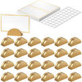 Uniclife 24 Pcs Place Card Holders for Wedding Party Tables