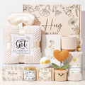 Get Well Gifts for Women After Surgery Care Package for Women Cancer Recovery Get Well Soon Gift Baskets for Woman Self Care Kit Thinking of You Feel Better Hug in a Box Comfort Sympathy Basket Items