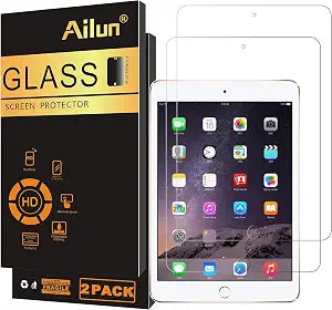 Ailun 2Pack Screen Protector for iPad Mini 1 2 3, Tempered Glass