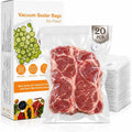 ZKIRON Extra Large Reusable Vacuum Sealer Bags for Food, 20 Pack, 12"x14"
