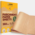 Katbite 12x16 Inch Parchment Paper Sheets 360PCS, Unbleached Non-Stick