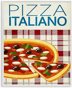 Classic Pizza Italiano Kitchen, 11 x 14 Inch Framed Gicle Print