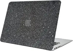 Funut Laptop Case for MacBook Pro 15 inch 2019-2016 Release A1990 A1707, Rubberized Plastic Hard Shell Cover Slim Matte Rubberized Protective Case for MacBook Pro 15 Inch(# Shiny Gray)