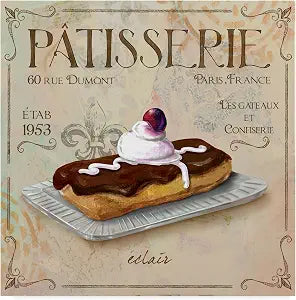 Fiona Stokes-Gilbert 'Eclairs' Canvas Art