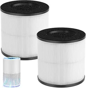 2 Pack AP052 AP050 Replacement Filter Fit for Tailulu Air Puri-fier
