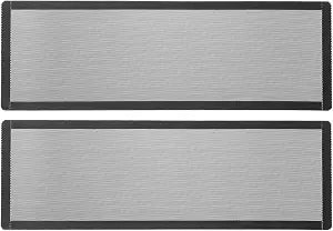 Computer Case Fan Dust Filter, 360mm x 120mm Magnetic Frame, Dust Proof Case Covers for Computer Fan (Black)