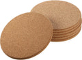 Boao 6 Pcs Round Cork Trivets for Hot Dishes, Hot Pots and Pans, 6 Inch