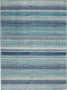 Nourison Home Passion Navy Blue 3'9" x 5'9" Area Rug - Easy Clean, Non Shedding, Bed Room, Living Room, Dining Room, Kitchen (4' x 6')