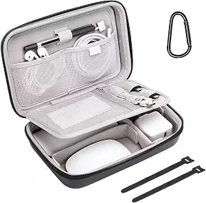 MOSISO Electronic Organizer Travel Compatible with MacBook Power Adapter