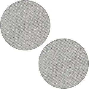 2 Pack 51mm Espresso Puck Screen, Reusable 1.7mm Thickness 150m Coffee Filter Mesh Plate for Espresso Portafilter Filter Basket (51mm,150m)