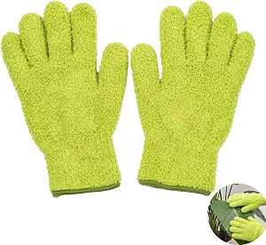Microfiber Plant Dusting Gloves Clean Leaves Blinds Furniture