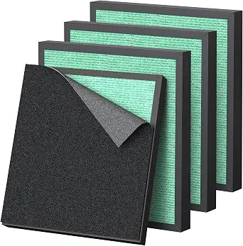 4 Pack ET066 Filter Compatible with Evalit ET066 Air Puri-fier