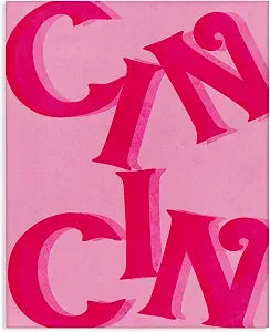 Stupell Industries Celebrate Cin Cheers, 16 x 20 Inch Canvas Wall Art
