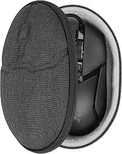 Geekria Mouse Carrying Case, Compatible with Razer Basilisk V3 / V3 X/Viper V3 Pro/DeathAdder V3 / Orochi V2, GravaStar Mercury M1 Pro/Mercury M2, EVA Hard Shell Bag (Dark Gray)