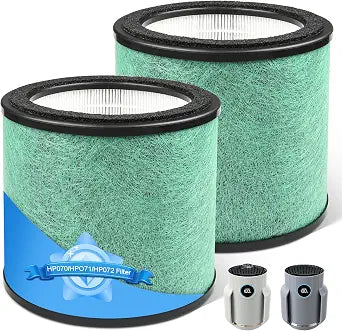 2 Pack HP070 Petpro Filter Replacement for Shark HP070 Air Purifier