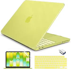 Batianda CrystalMist Case for MacBook Neo 13 Inch 2026, Frosted Citrus