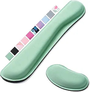 Keyboard Wrist Rest,Ergonomic Wrist Support for Keyboard,Bean Green