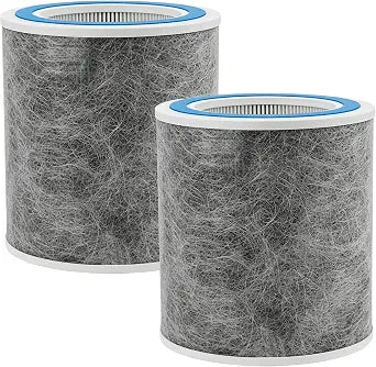 2 Pack HP102 Replacement Filters Fit for Shark Air Purifier HP100, HP102