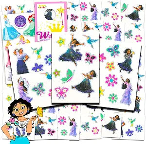 Disney Encanto Temporary Tattoo Bundle, 96 Pcs